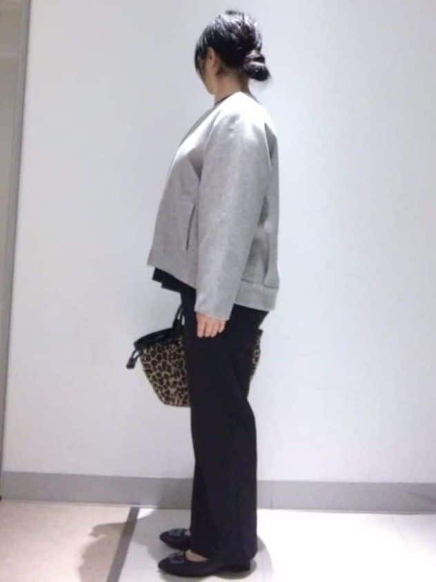 sakoさんの「Reflect｜【ゆったりシルエット】ジャージメルトンコクーンジャケット」を使ったコーディネート