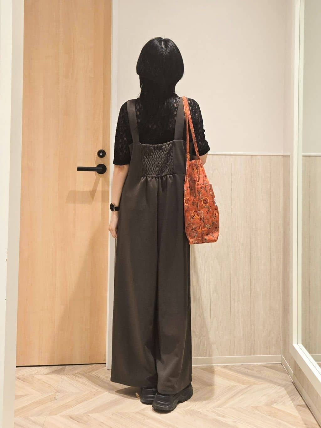 ＊yuki＊さんの「SHOO･LA･RUE｜【S-LL/5分袖】大人の抜け感 襟付きレーストップス」を使ったコーディネート