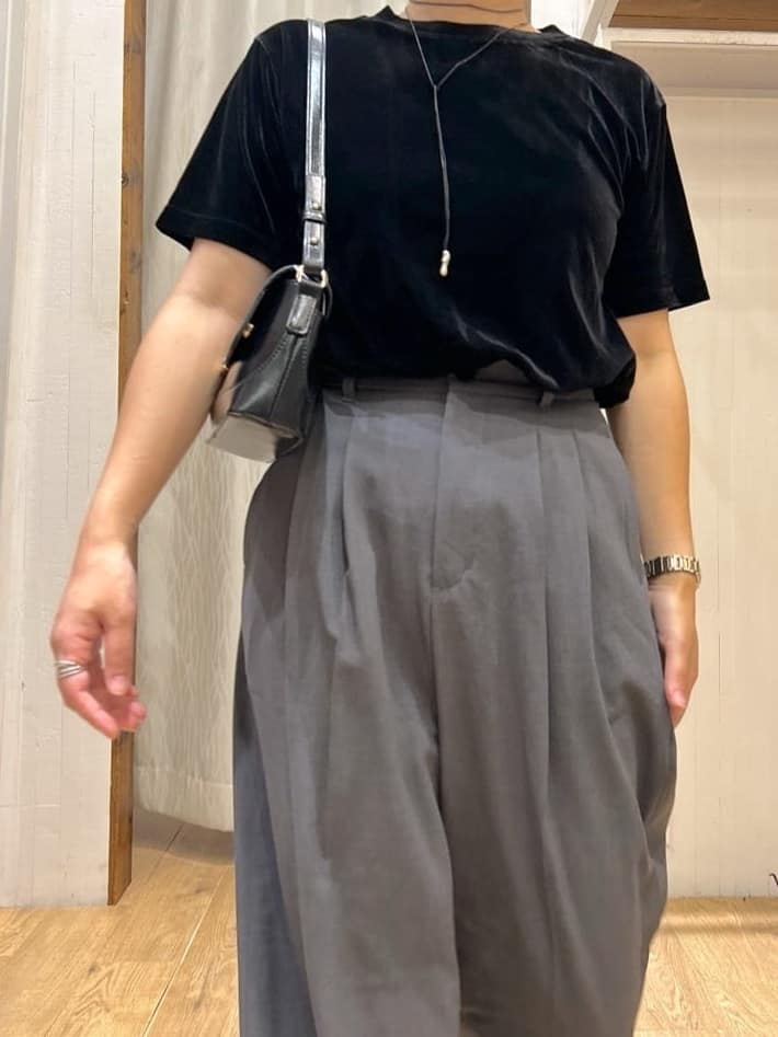 ga_riさんの「THE SHOP TK｜クラシックショルダーバッグ」を使ったコーディネート