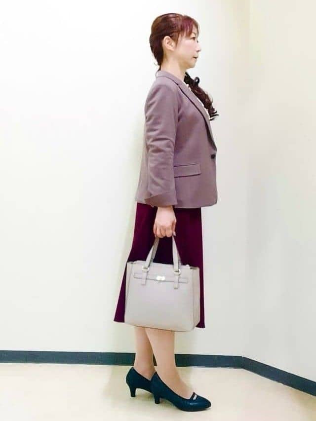 花さんの「Reflect｜【美シルエット】ソフトマーメイドスカート」を使ったコーディネート