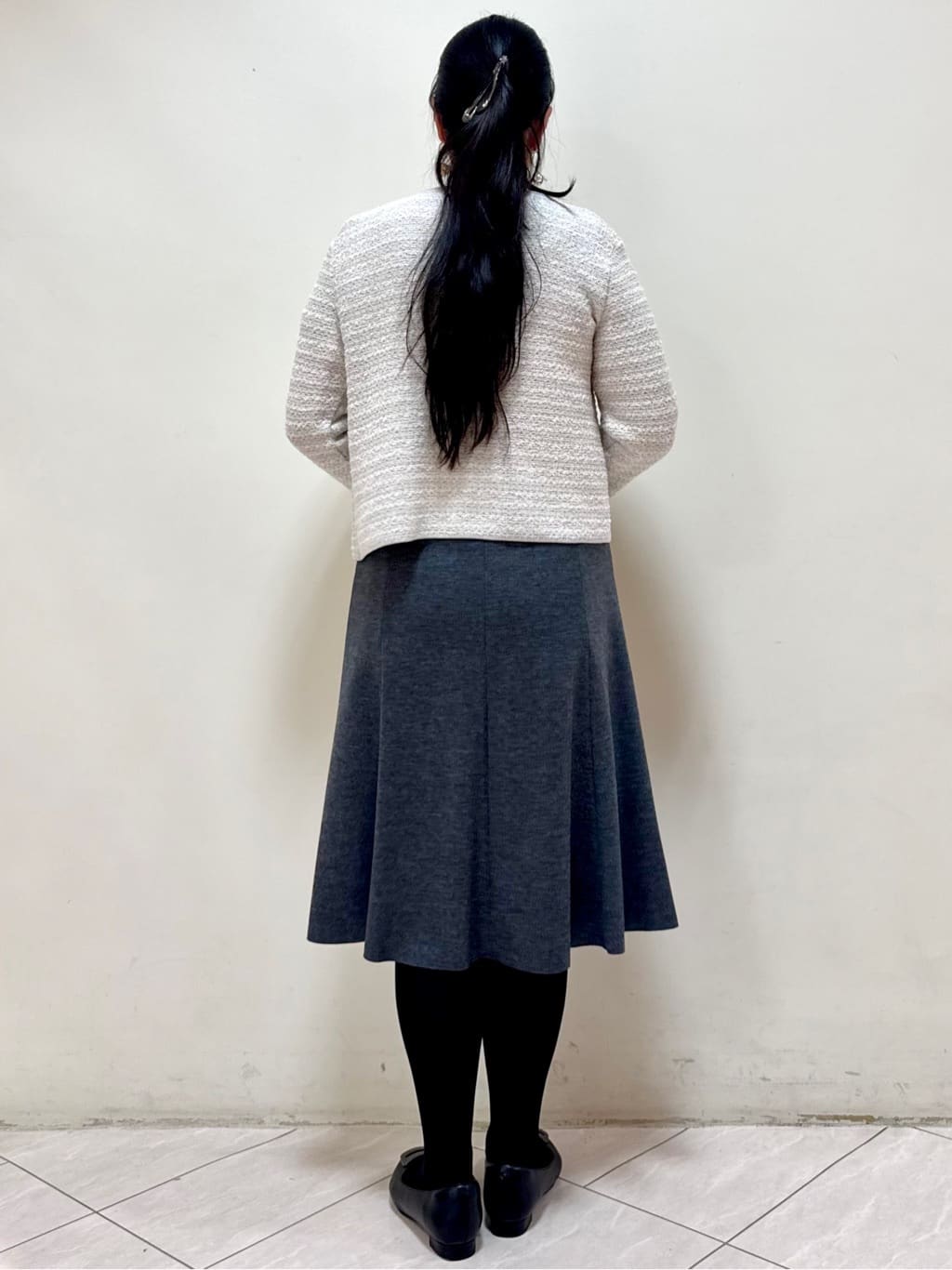 rincoさんの「Reflect｜【ライトアウター／ゆったりシルエット／気軽な羽織に◎】ドライタッチカーディガン」を使ったコーディネート