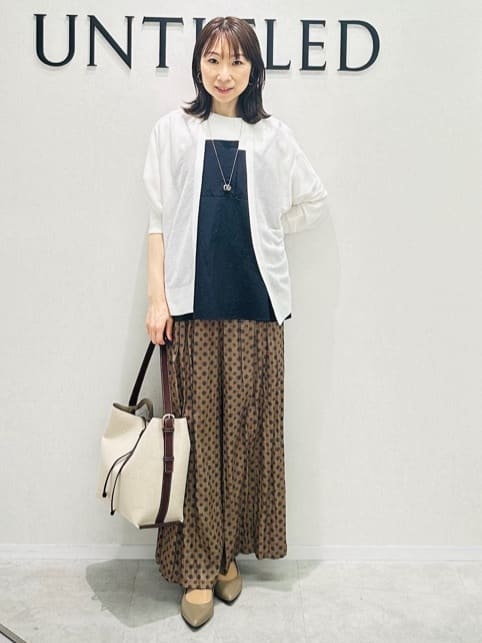 Miwaさんの「UNTITLED｜エポトリニティネックレス」を使ったコーディネート