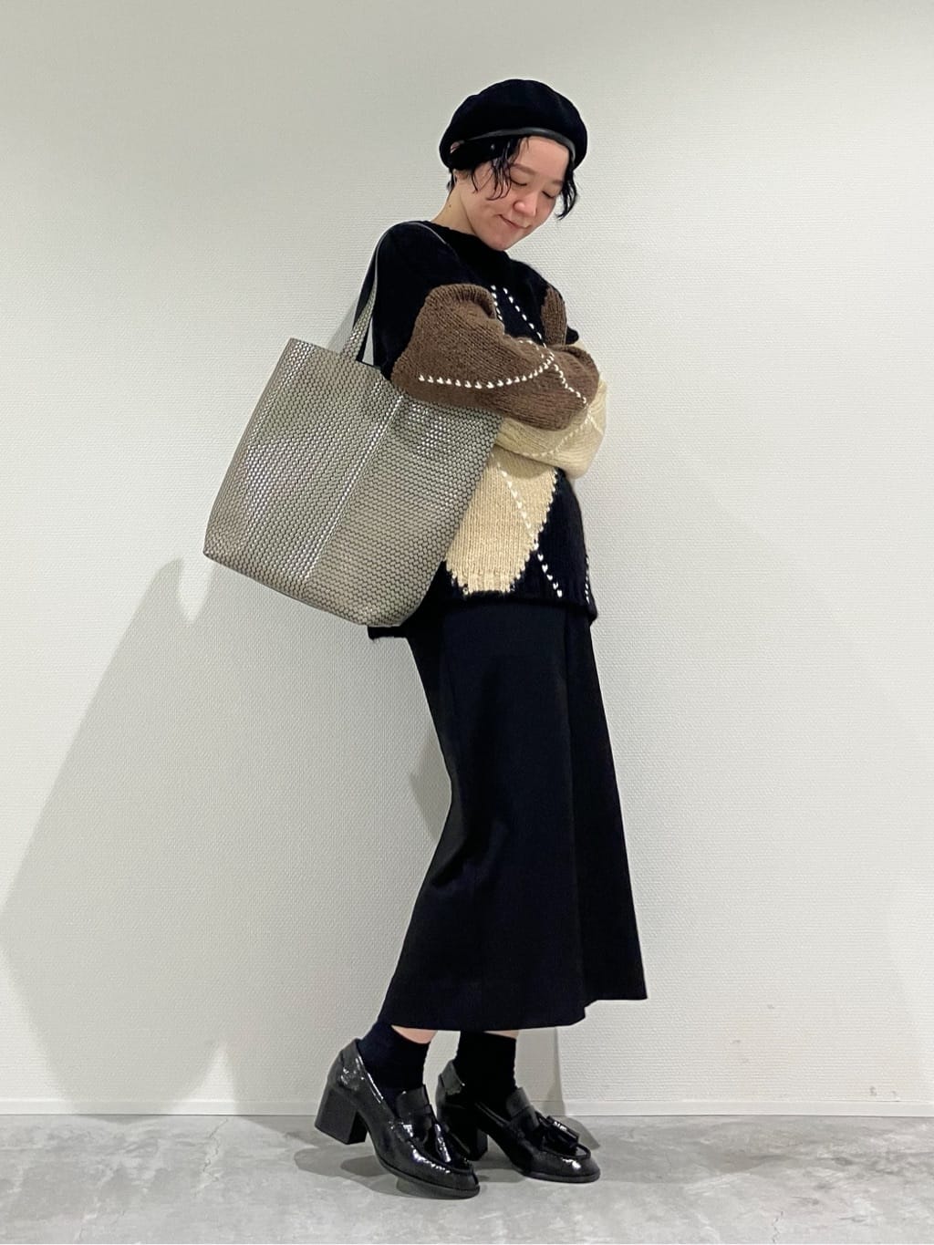 Cさんの「HIROKO HAYASHI｜OTTICA（オッティカ）トートバッグM」を使ったコーディネート