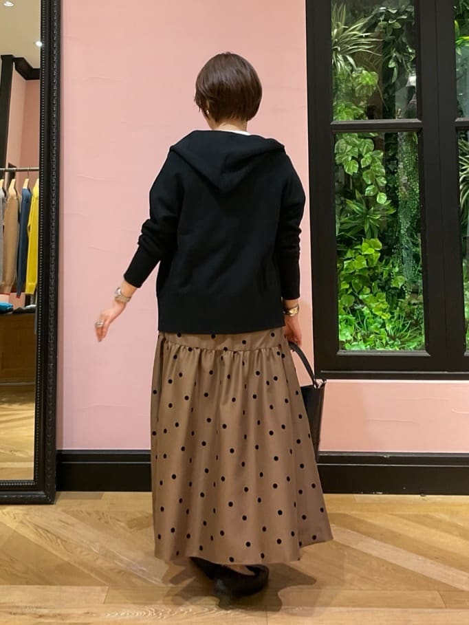 ogataさんの「DRESSTERIOR｜◆ソフトレザーバレエシューズ」を使ったコーディネート