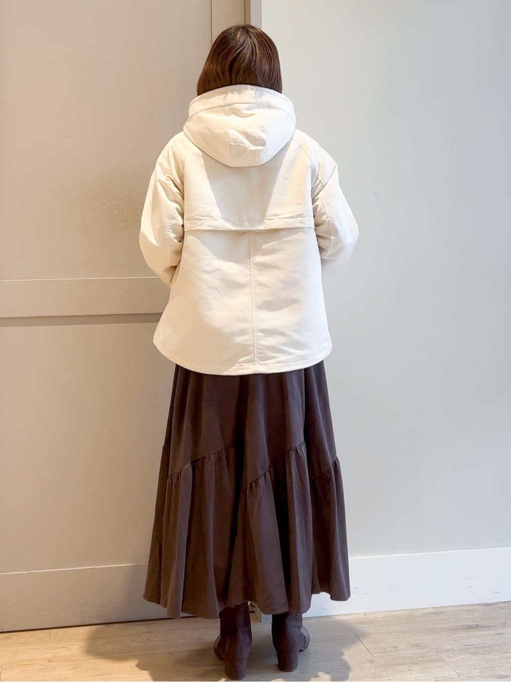 yamakoさんの「grove｜【名品アウター/3WAY・はっ水】ボアライナー付マウンテンパーカ」を使ったコーディネート