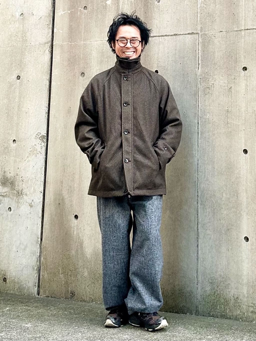 KENJI Iさんの「THE SHOP TK｜2通りの着こなしができる ウーリック デッキブルゾン」を使ったコーディネート