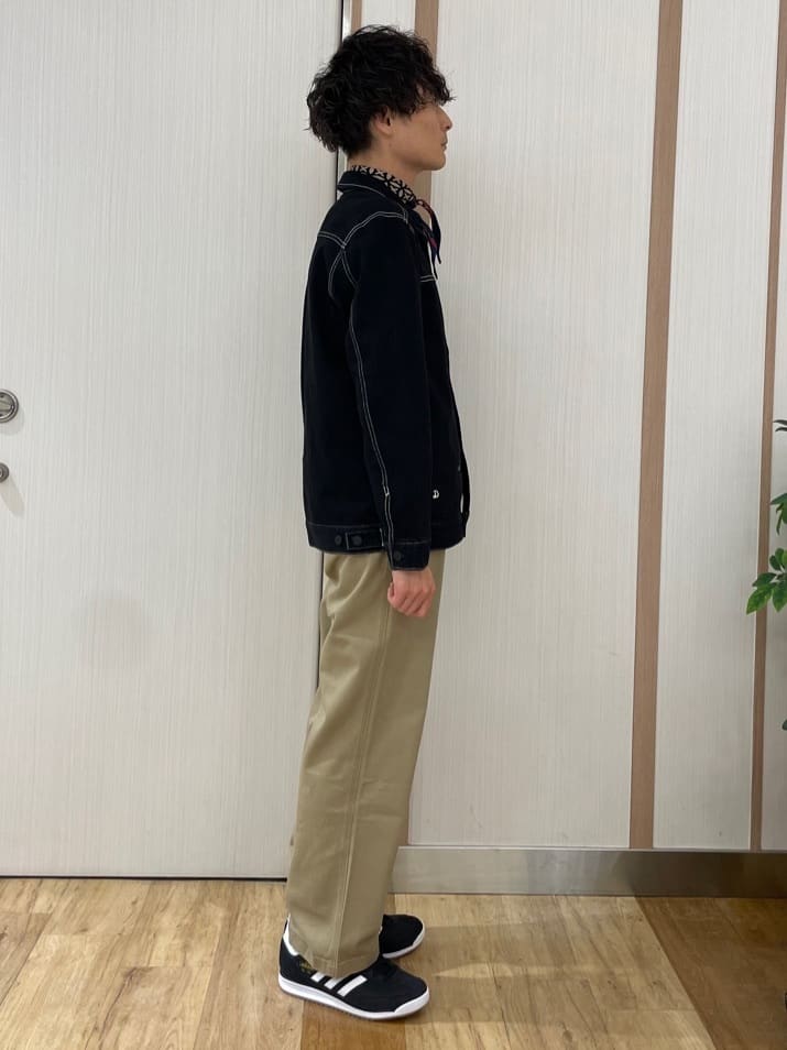 橋本さんの「DRESSTERIOR｜◆【セットアップ可】CONEデニム Gジャン」を使ったコーディネート