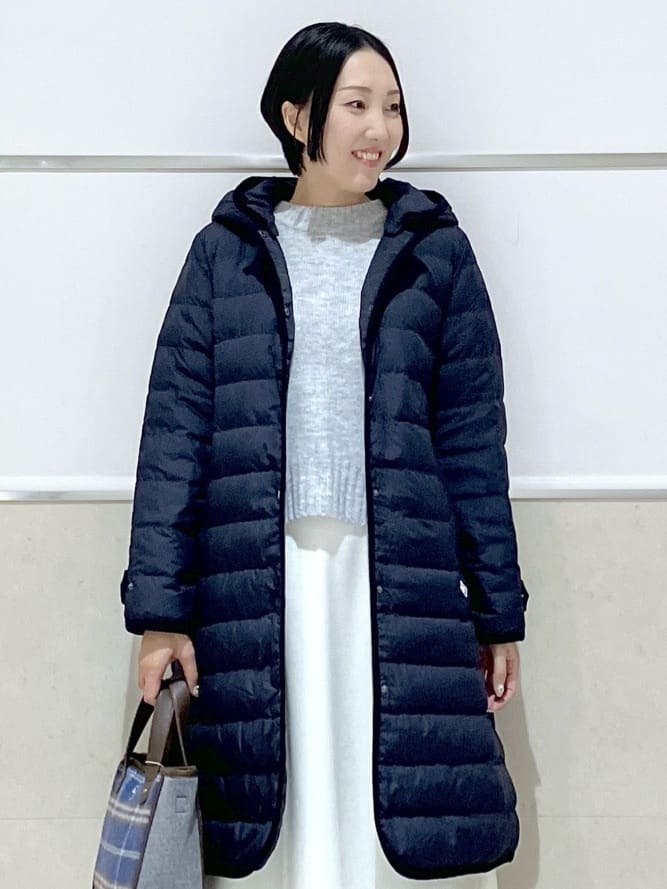 eriko さんの「Dessin｜【撥水・2WAY】ミュラーダウンコートロング丈」を使ったコーディネート