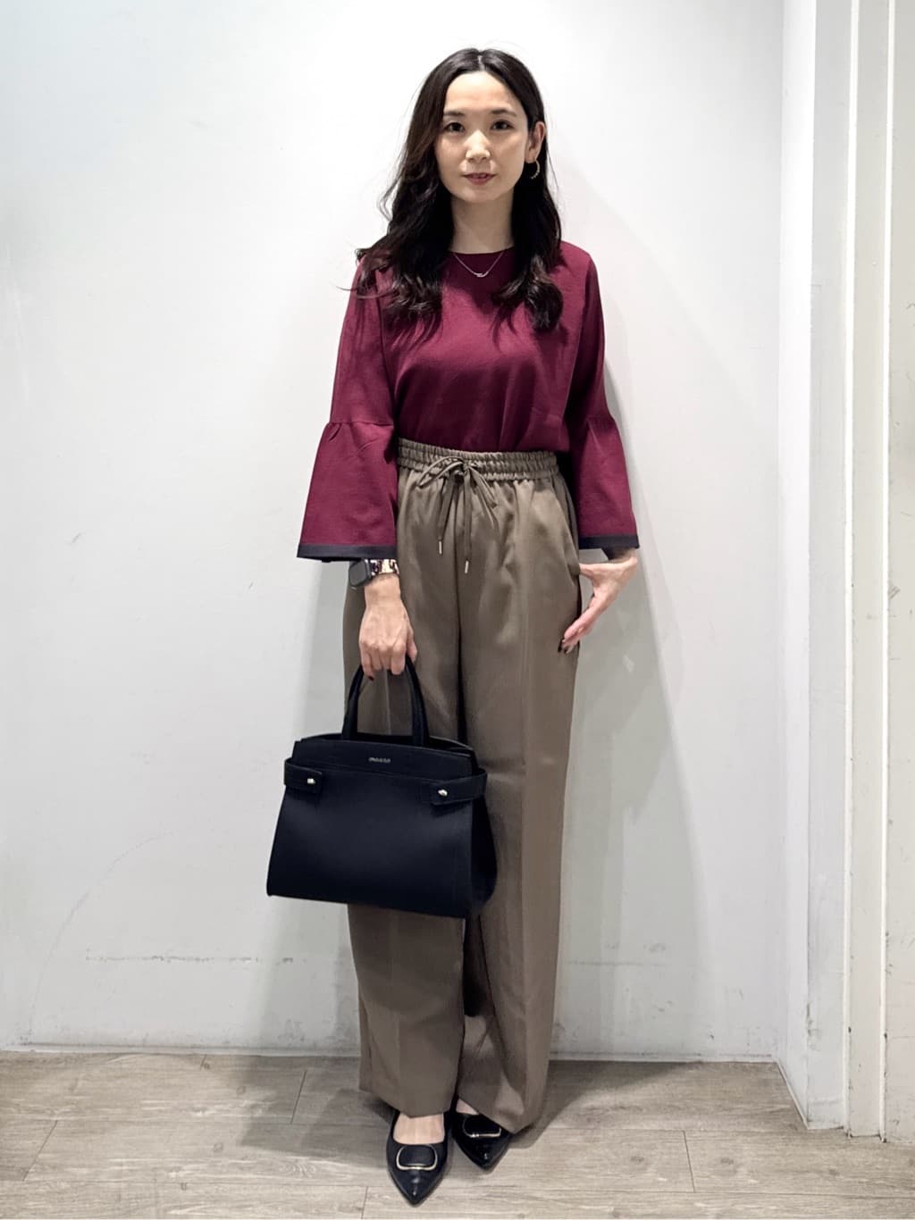 yuicciさんの「OPAQUE.CLIP｜フェイクパール＆ビジュープチペンネックレス」を使ったコーディネート