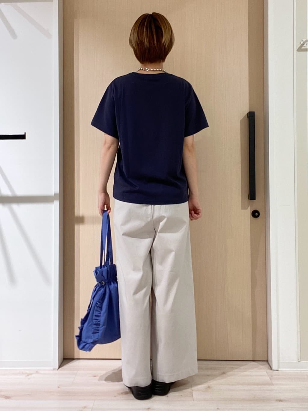 ひらしーさんの「SHOO･LA･RUE｜【S-LL/ひんやり/UV】選べる6柄でそれぞれ欲しくなる プリントTシャツ」を使ったコーディネート