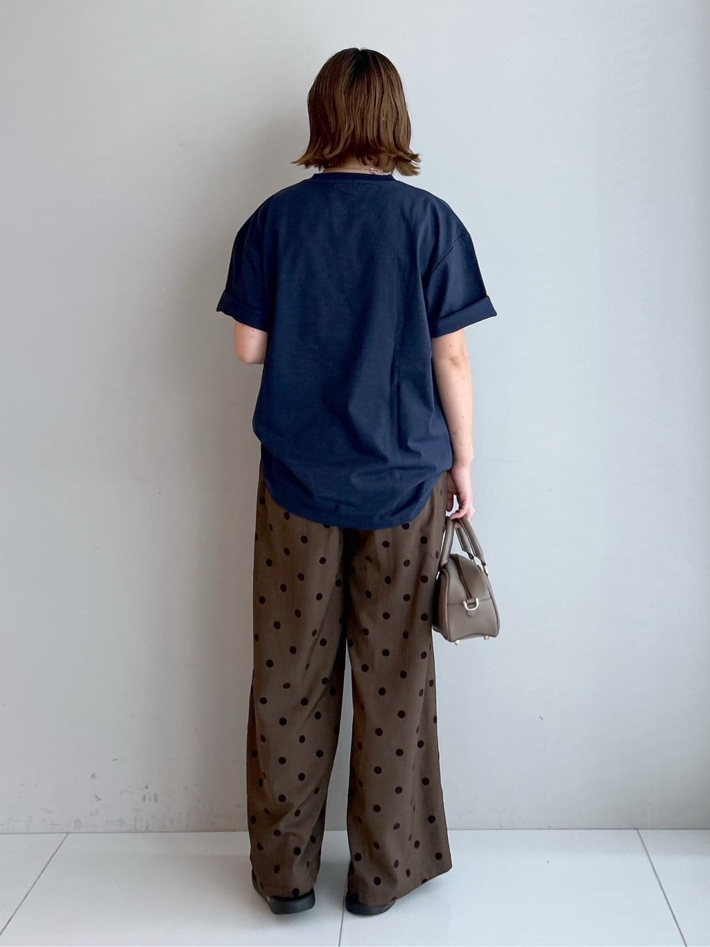 Hirokaさんの「Dessin｜ロゴ刺繍Tシャツ」を使ったコーディネート