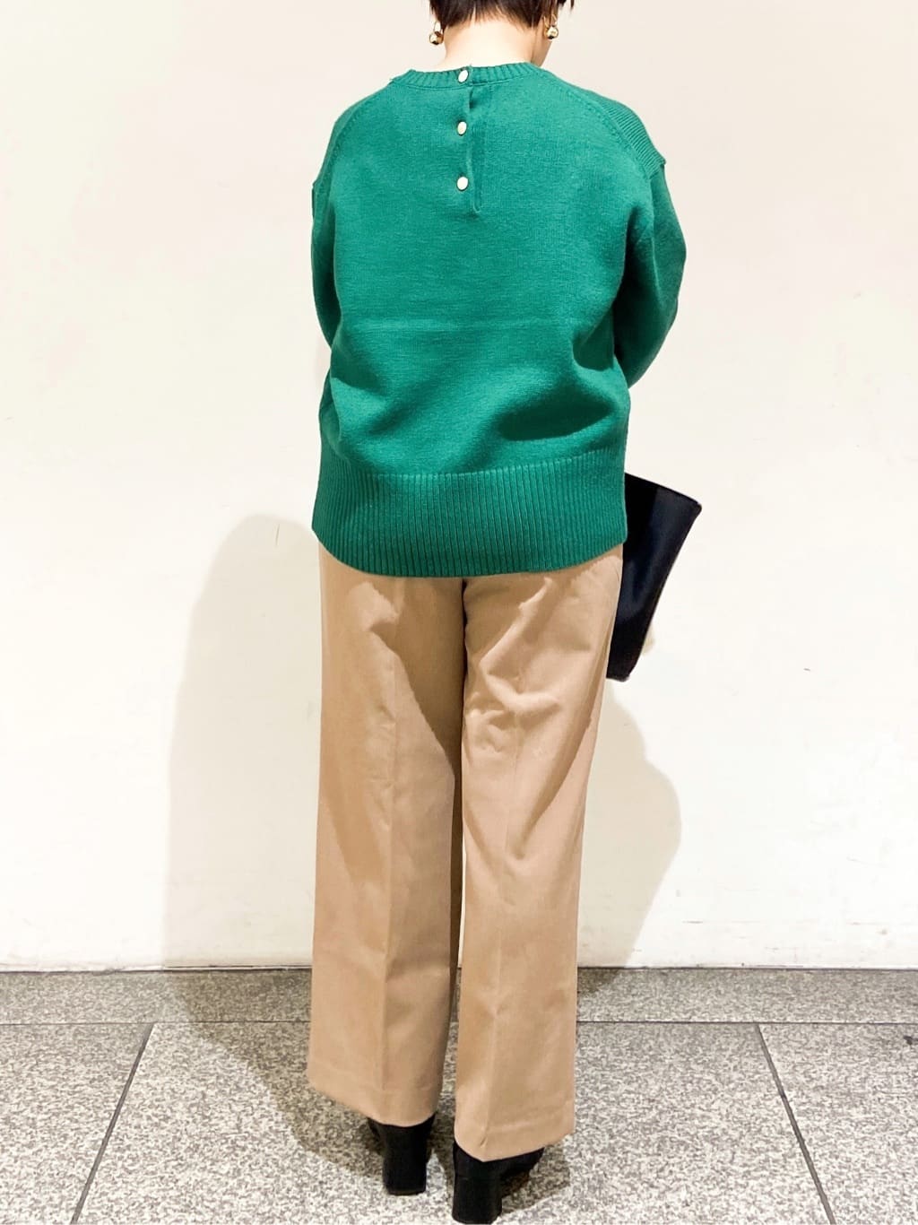 MIHOさんの「OPAQUE.CLIP｜ウォームタッチ イージーワイドパンツ【洗濯機洗OK／ストレッチ】≪SS～LL≫」を使ったコーディネート