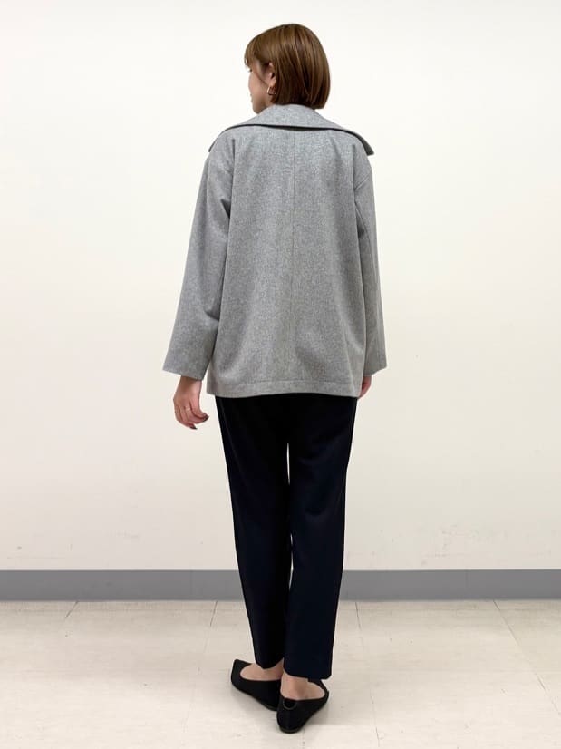 まいこさんの「INDIVI｜【洗える／毛玉になりにくい】エクストラファインウール ハイネックニット」を使ったコーディネート