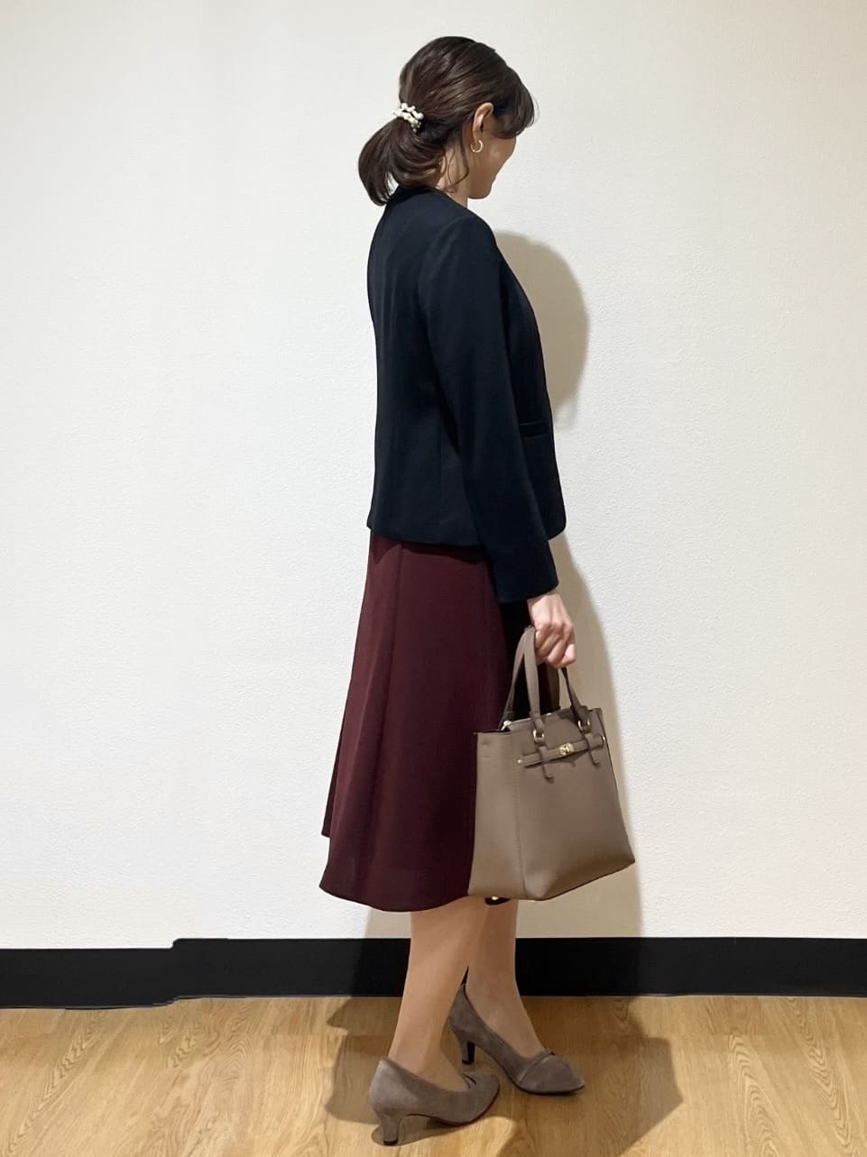 ayaさんの「Reflect｜【SS-4Lサイズ】匠ジャケット／ベーシックテーラード／WEB先行カラーあり」を使ったコーディネート