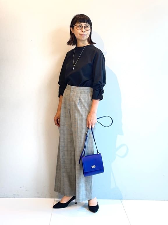 murayamaさんの「INDIVI｜【UVケア／吸汗速乾】スリーブデザインブラウス」を使ったコーディネート