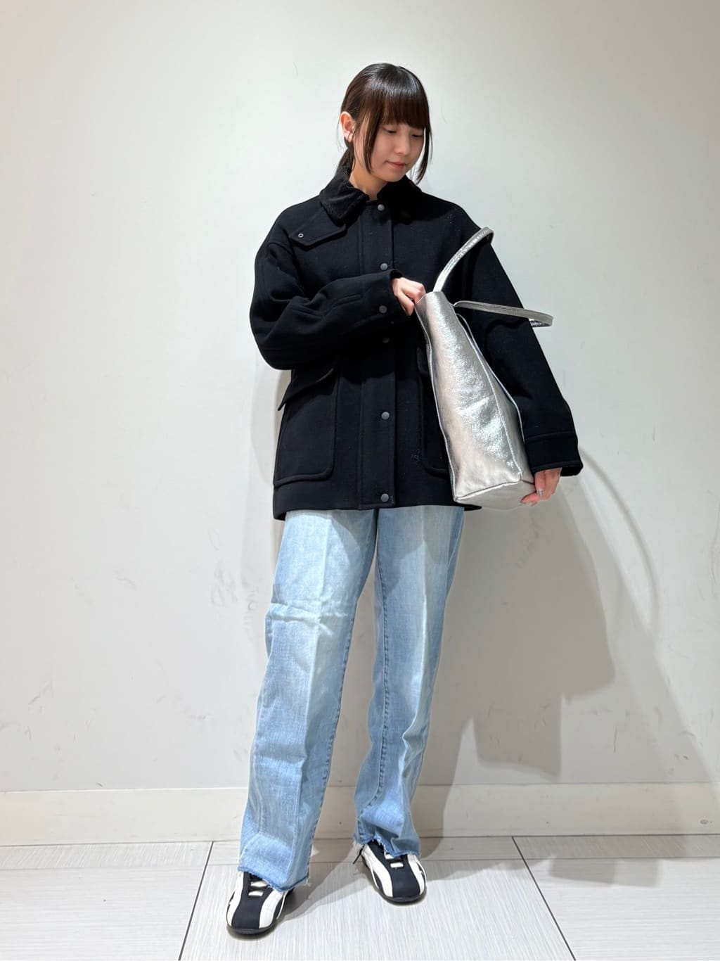 やなぎさんの「DRESSTERIOR｜ウールハンティングブルゾン」を使ったコーディネート