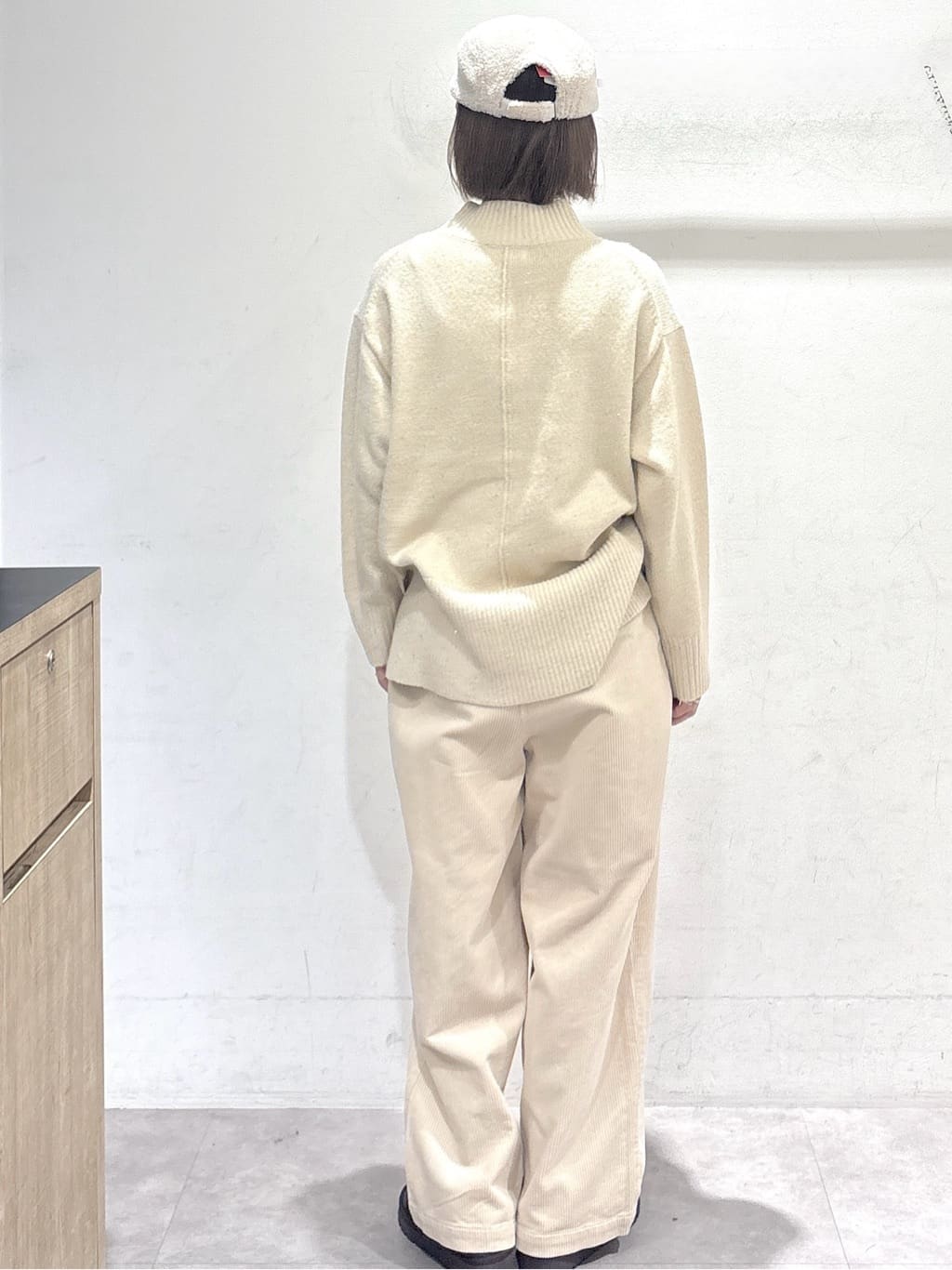 たけねぇさんの「OPAQUE.CLIP｜コーデュロイタックワイドパンツ【洗濯機OK】」を使ったコーディネート
