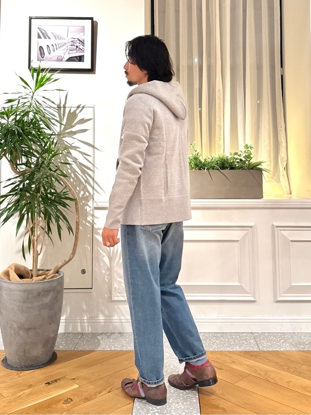 kawarataniさんの「DRESSTERIOR｜【ベストセラー】デキシー吊裏毛ジップアップパーカ」を使ったコーディネート