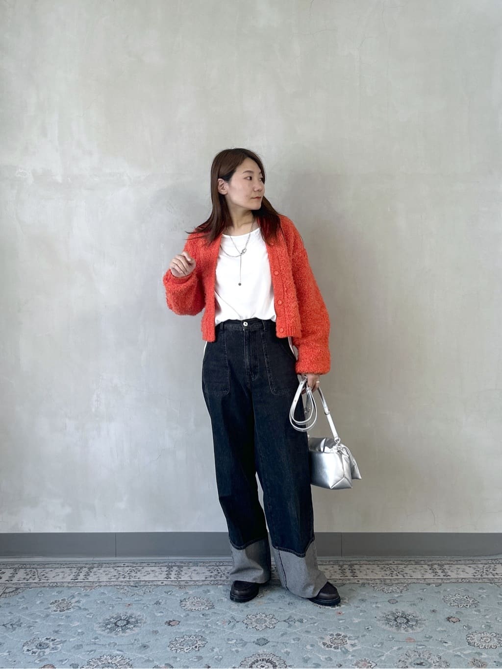 takaさんの「INDIVI｜ロールアップデニム」を使ったコーディネート