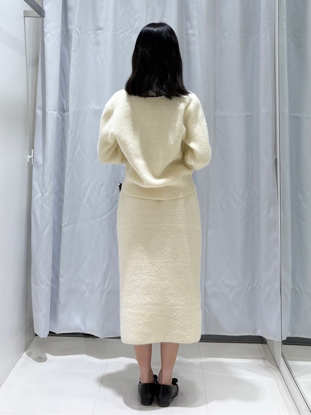 みさきさんの「COUP DE CHANCE｜【手洗い可】フェザーモールニットスカート」を使ったコーディネート