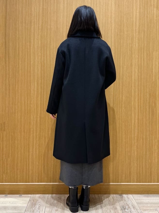 aさんの「OPAQUE.CLIP｜カシミヤブレンドウールチェスターコート」を使ったコーディネート