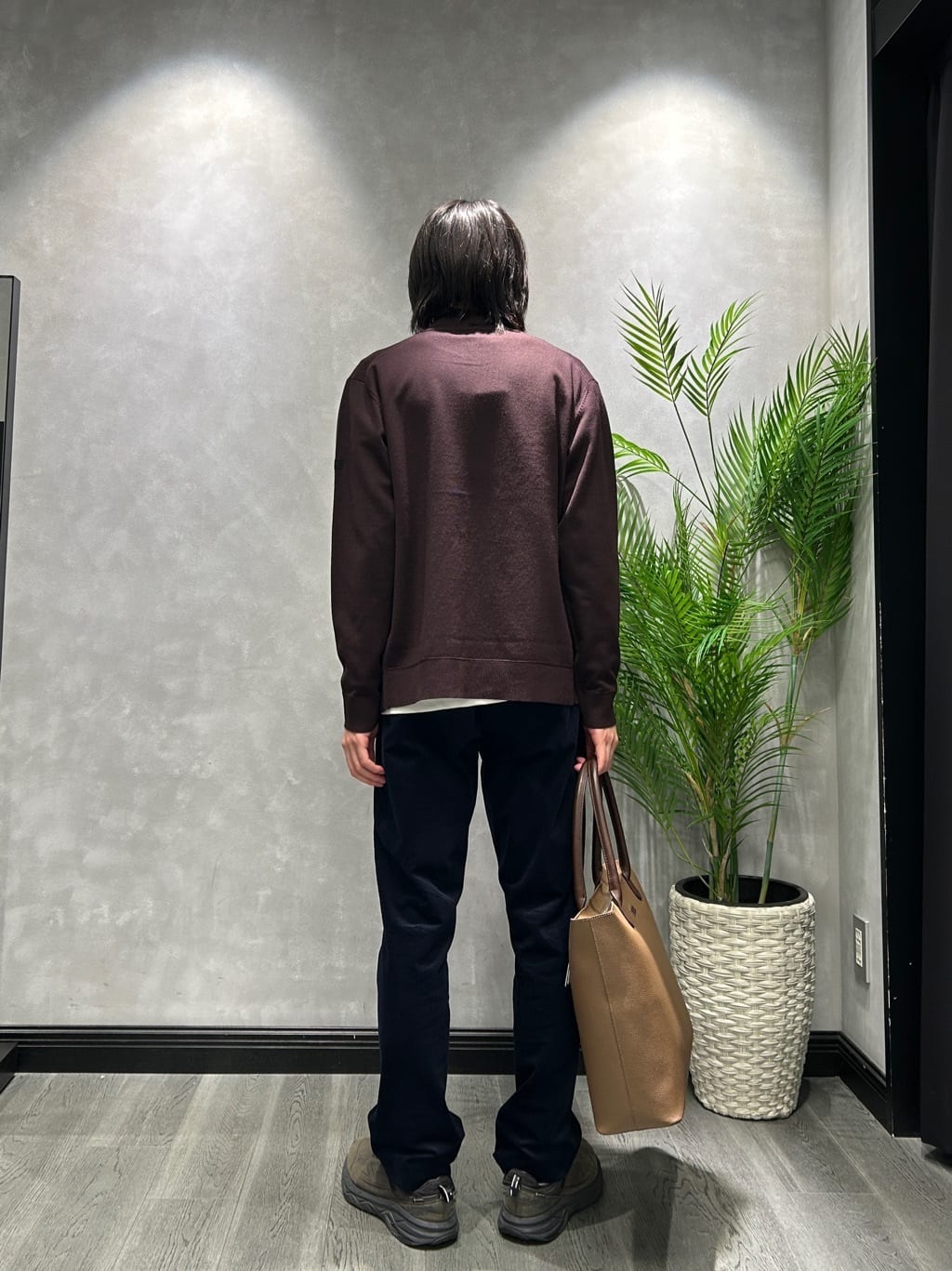 ruiさんの「TAKEO KIKUCHI｜アンチピリング ジップアップ ニット」を使ったコーディネート