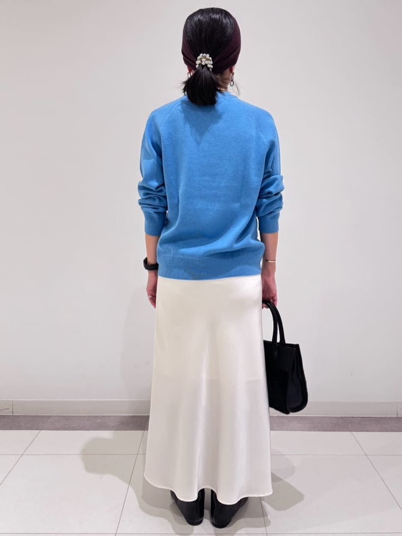 MIYAKAWAさんの「DRESSTERIOR｜◆【洗える/7色展開】ウォッシャブルコットンカシミヤニット」を使ったコーディネート