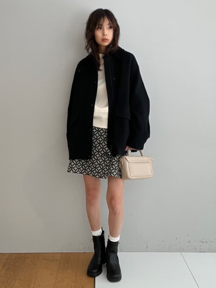 misaさんの「DRESSTERIOR｜ウールハンティングブルゾン」を使ったコーディネート