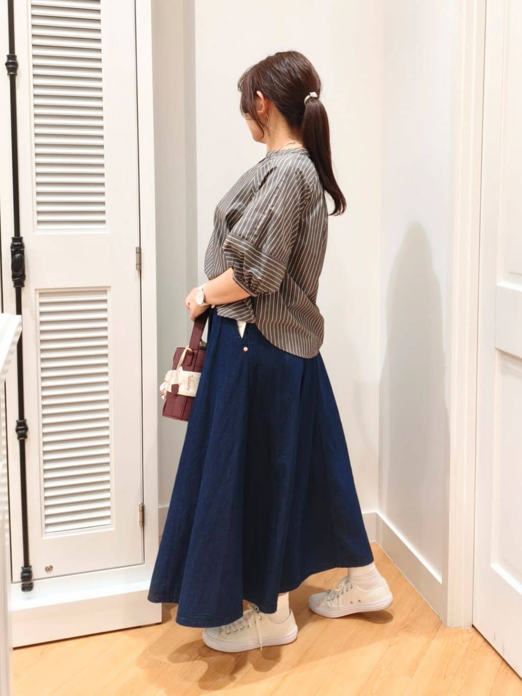 AIKOsanさんの「Dessin｜【2WAY】メッシュバケツBAG」を使ったコーディネート