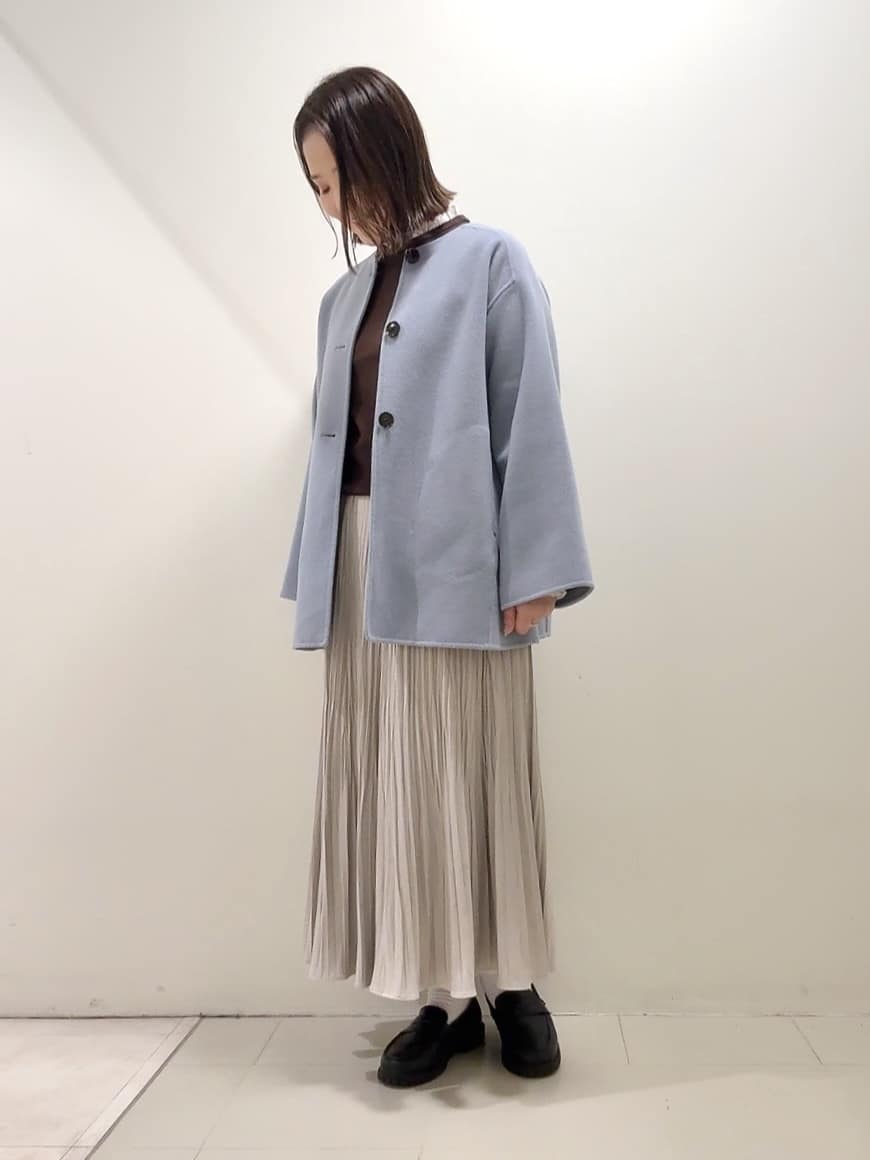 YUIさんの「UNTITLED｜【ミディ丈/軽やか】セミラグランリバー コート」を使ったコーディネート