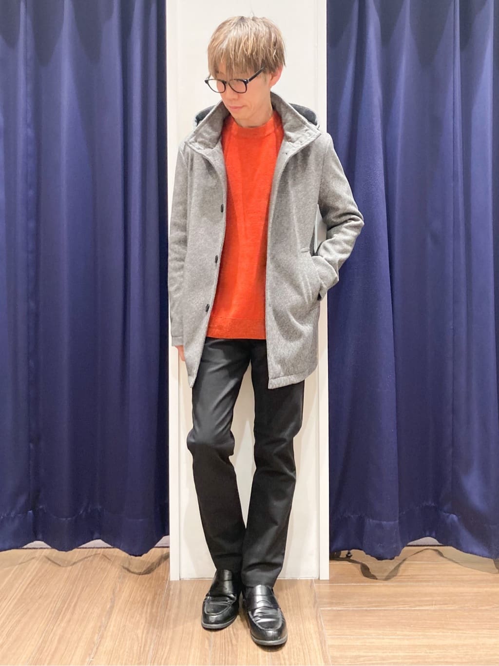 つーじーさんの「THE SHOP TK｜【大人の上品カジュアルを叶える】ハグするニット 洗濯機OK／6色展開」を使ったコーディネート