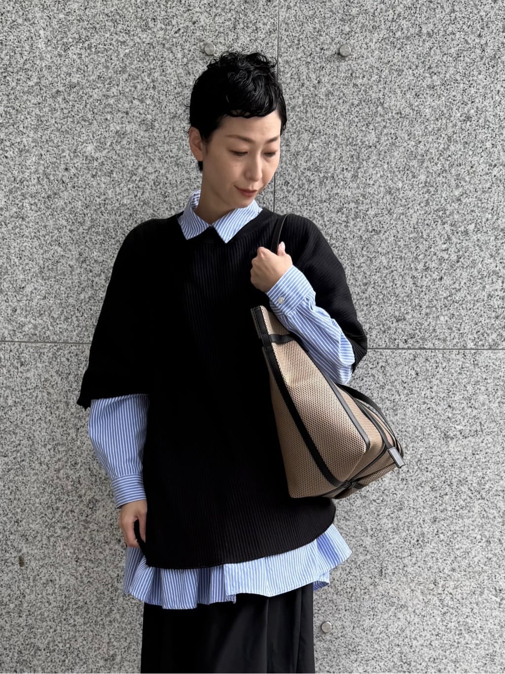 Kさんの「HIROKO HAYASHI｜PANIER（パニエ）トートバッグM」を使ったコーディネート