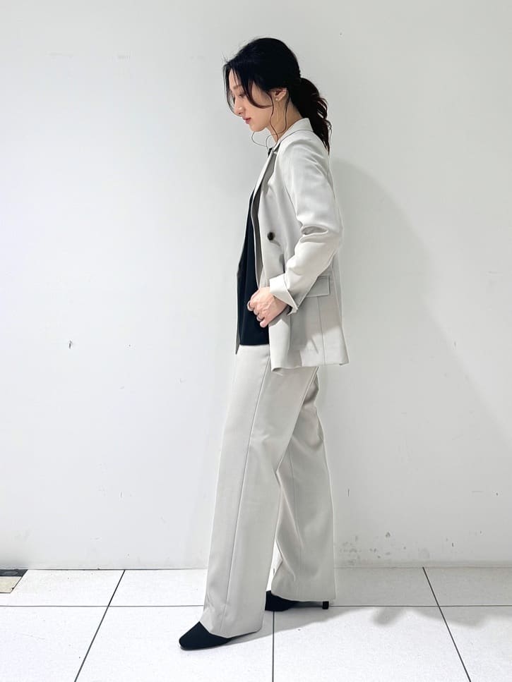 そんさんの「INDIVI｜【UVケア】ライトダブルジャケット」を使ったコーディネート
