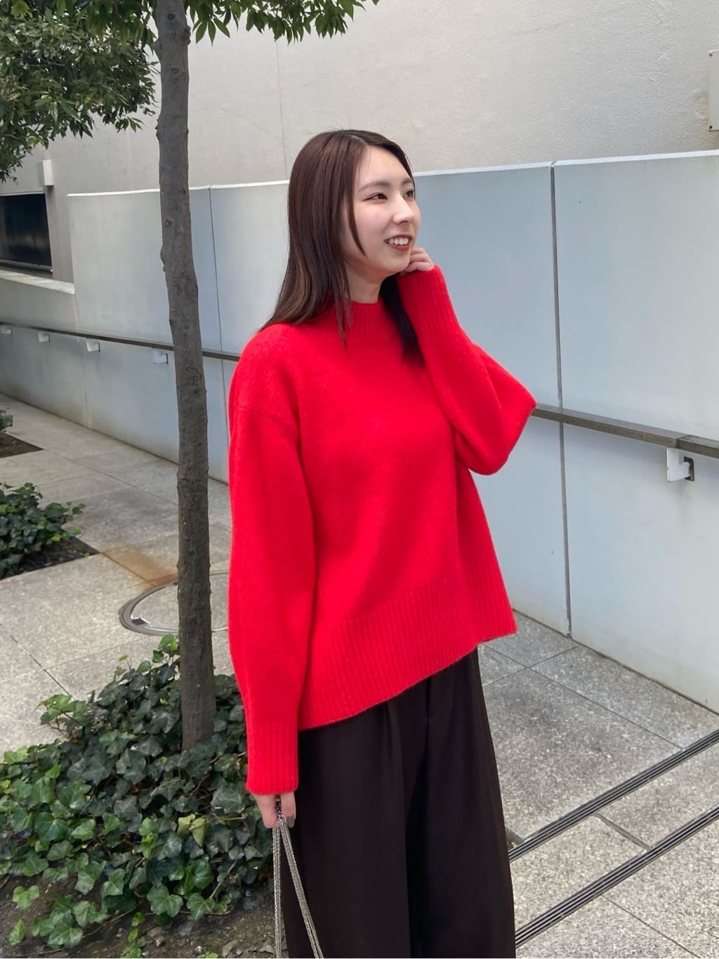 めぐさんの「OPAQUE.CLIP｜ふわふわハイネックニット【洗濯機OK】」を使ったコーディネート