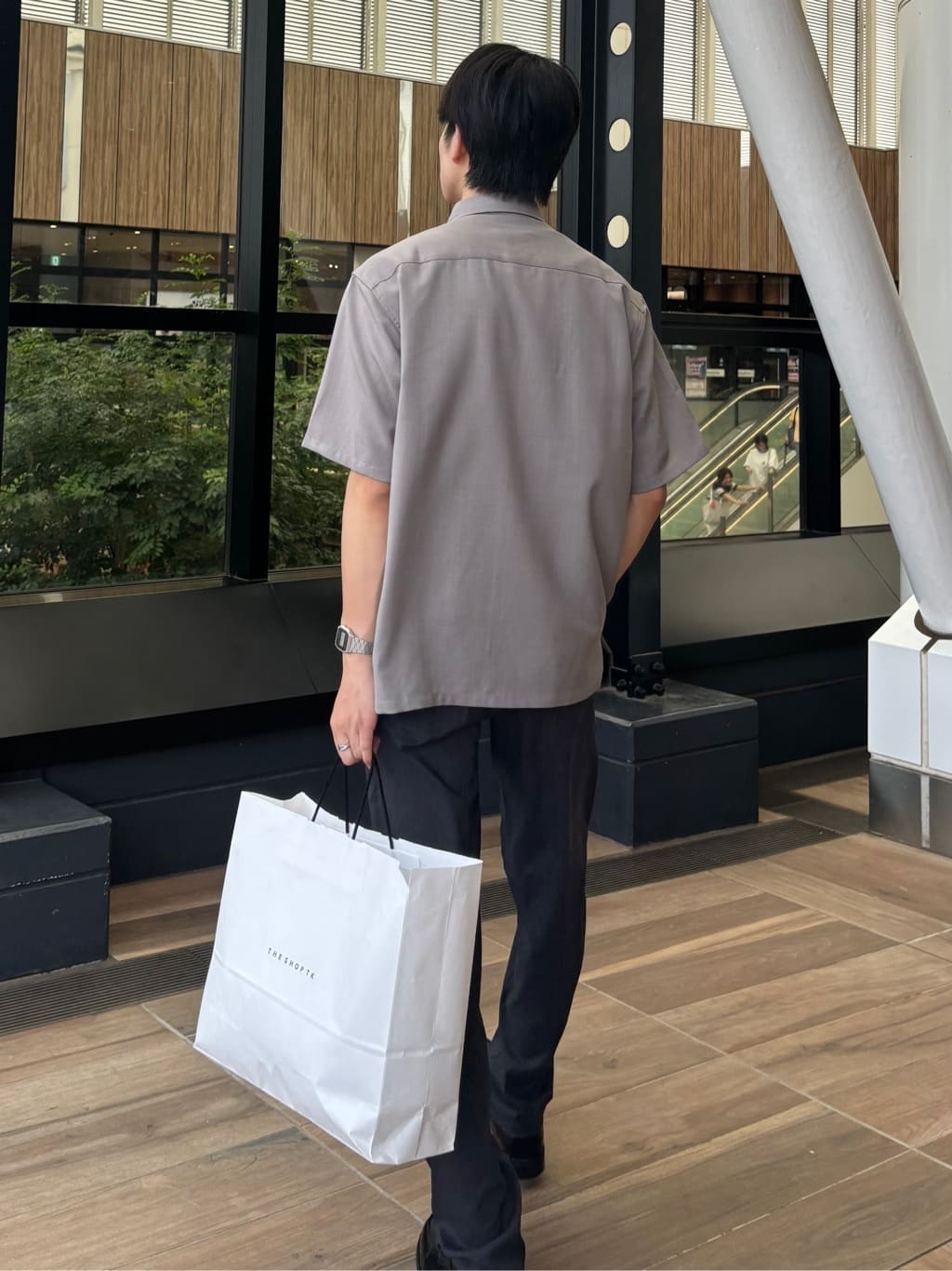 うらしーさんの「THE SHOP TK｜【ご好評につき再入荷！】ドライポリシャツ　洗濯機OK」を使ったコーディネート