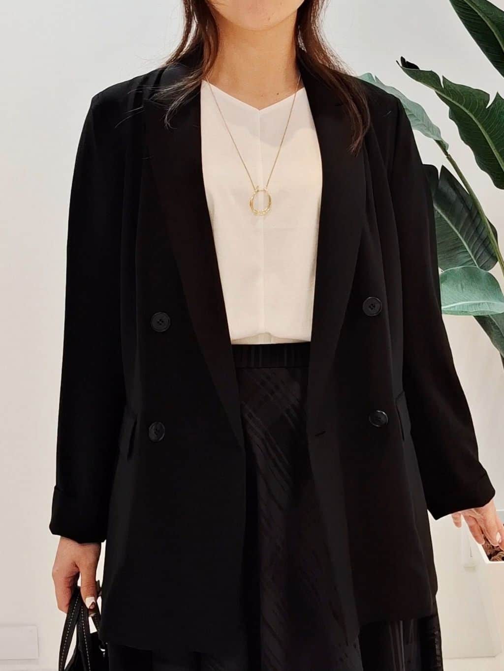 YuKaRiさんの「UNTITLED｜【軽く羽織れる！】ダブルジャケット」を使ったコーディネート