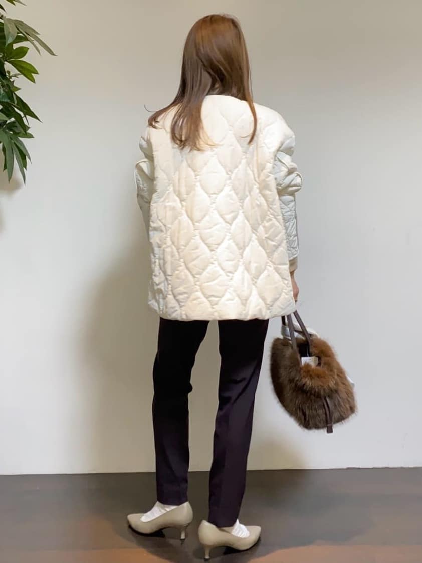 tomoさんの「UNTITLED｜【洗える】モックネックミラノリブニット」を使ったコーディネート