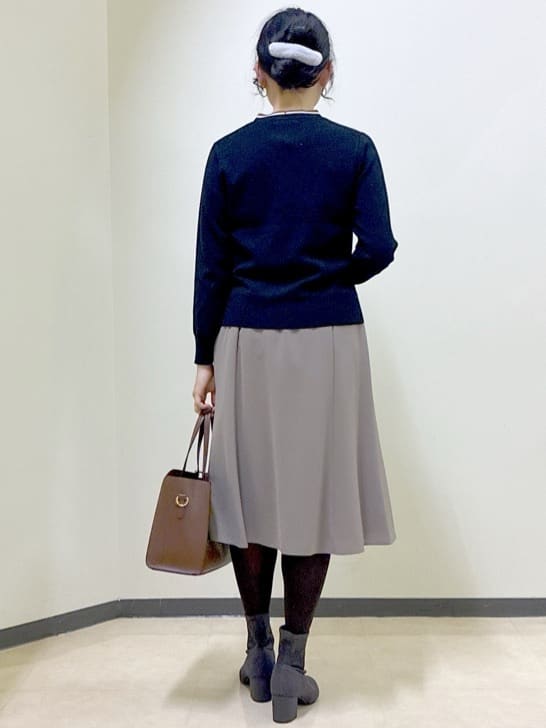  beni_gingerさんの「Reflect｜【美シルエット】ソフトマーメイドスカート」を使ったコーディネート