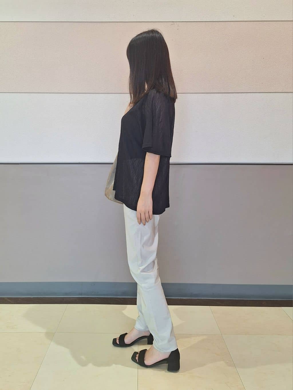 Sachaさんの「SHOO･LA･RUE｜【S-LL/洗濯機可】ぐんぐん伸びる ハイパースキニーパンツ」を使ったコーディネート