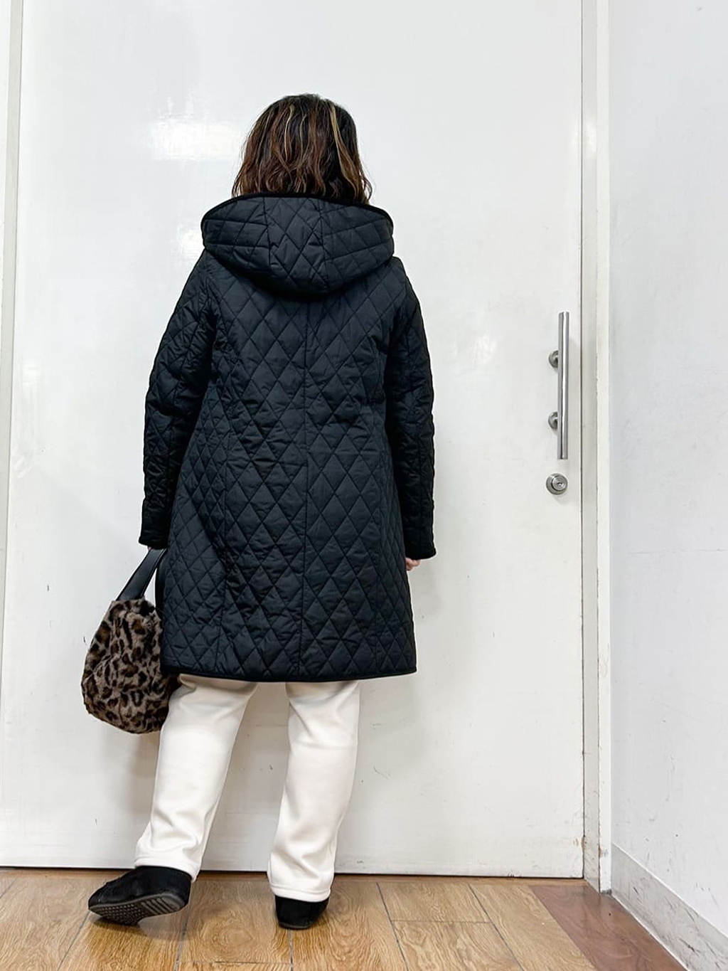 haruさんの「SHOO･LA･RUE｜ファー2層2WAYトートバッグ」を使ったコーディネート