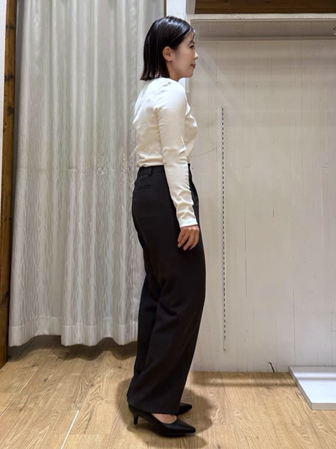 chさんの「THE SHOP TK｜ノーカラージレ【セットアップ可/洗濯機OK】/CAVIANシリーズ」を使ったコーディネート