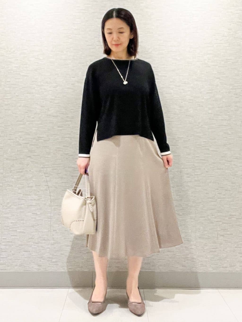 marikoさんの「Reflect｜【ライトアウター／ゆったり羽織れる／気軽な羽織りに◎】ライトブルゾン」を使ったコーディネート