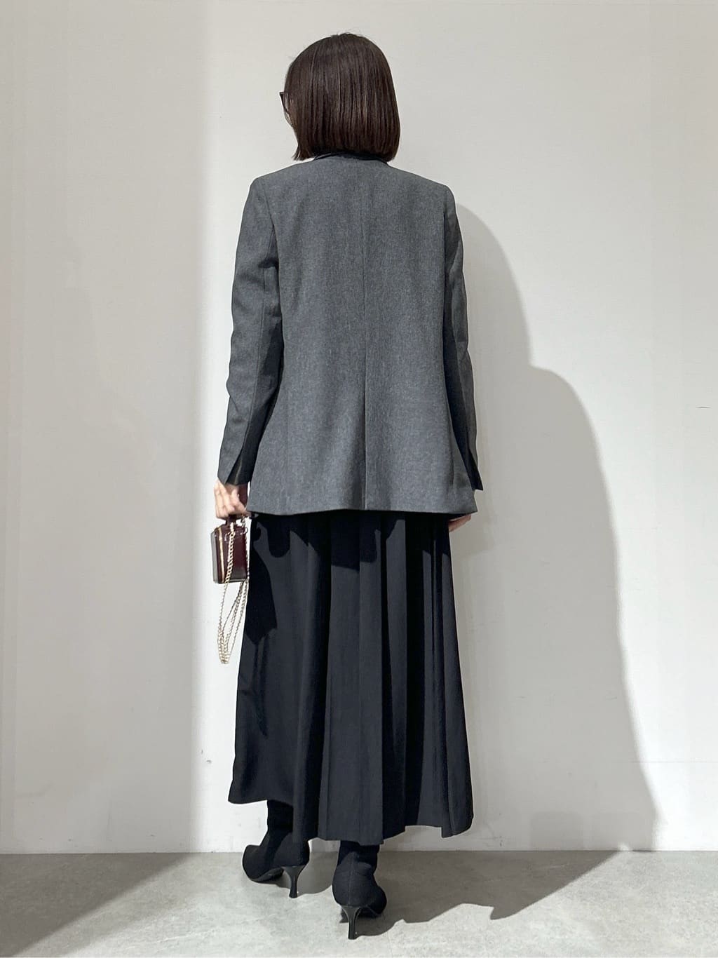 NAKAさんの「OPAQUE.CLIP｜バックプリーツワンピース【洗濯機OK】」を使ったコーディネート