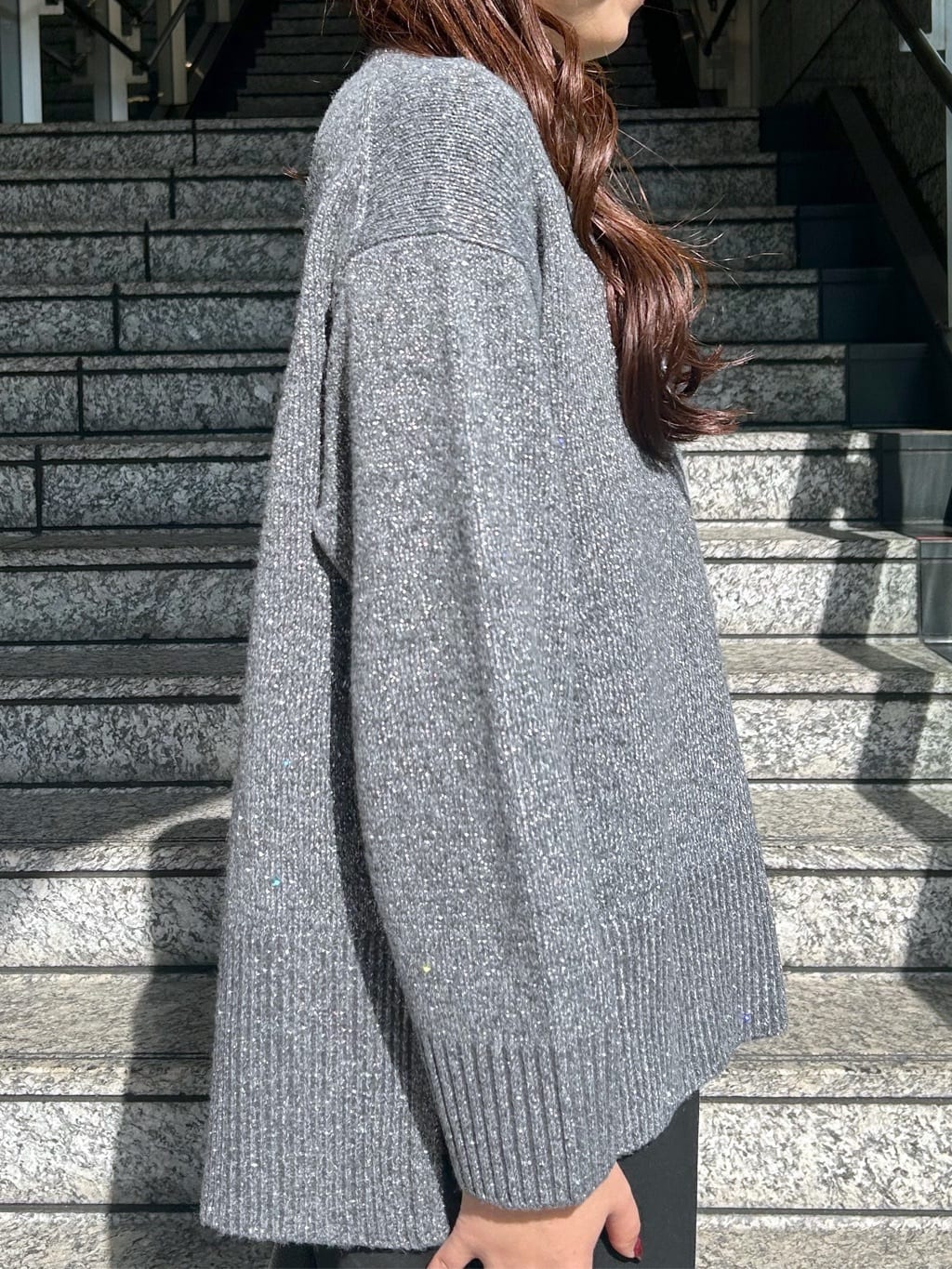 Risaさんの「OPAQUE.CLIP｜ウォームタッチ イージーワイドパンツ【洗濯機洗OK／ストレッチ】≪SS～LL≫」を使ったコーディネート