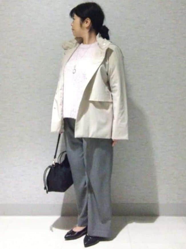sakoさんの「Reflect｜【すっきりシルエット】ワイドクロップドパンツ」を使ったコーディネート