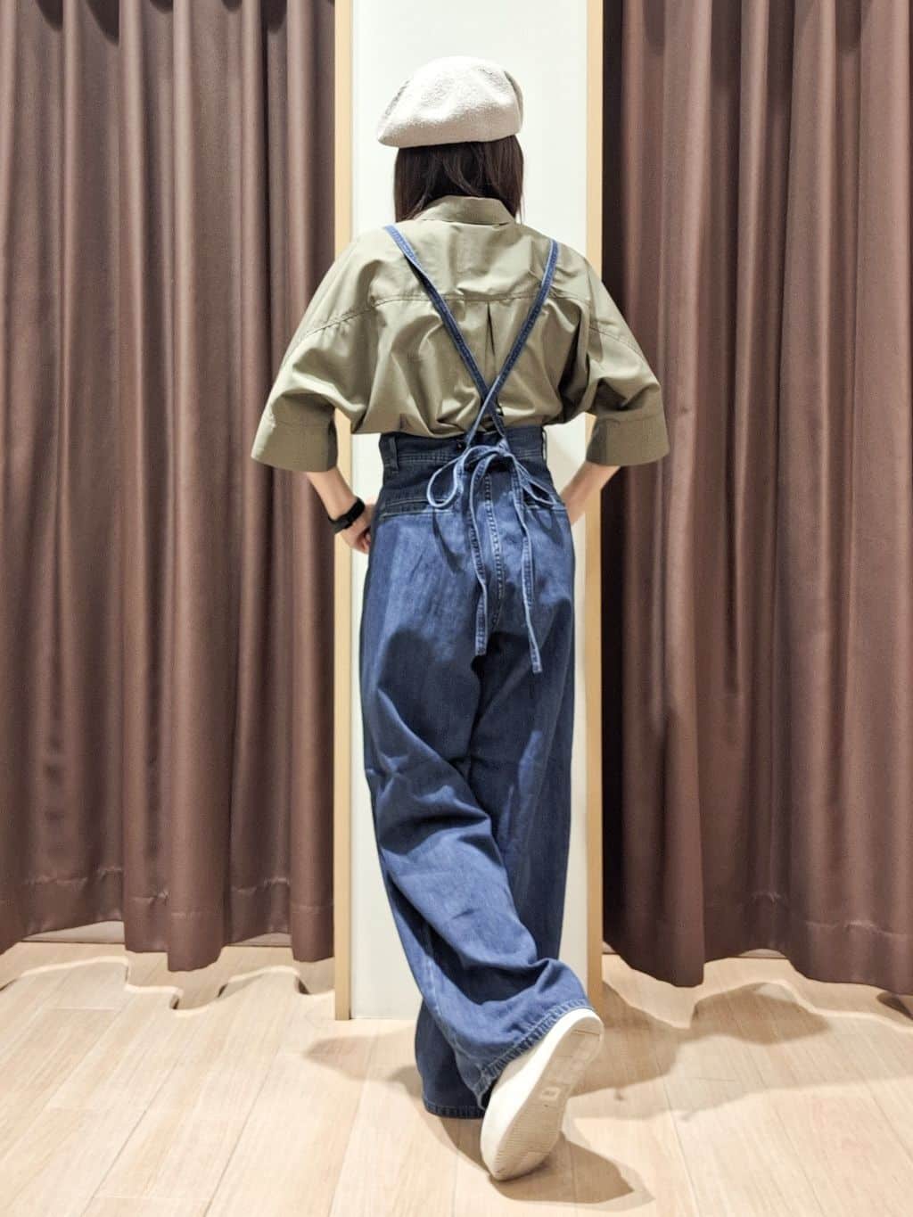 ウタさんの「grove｜【Lee&times;grove別注】SAILOR STRAP DENIM」を使ったコーディネート