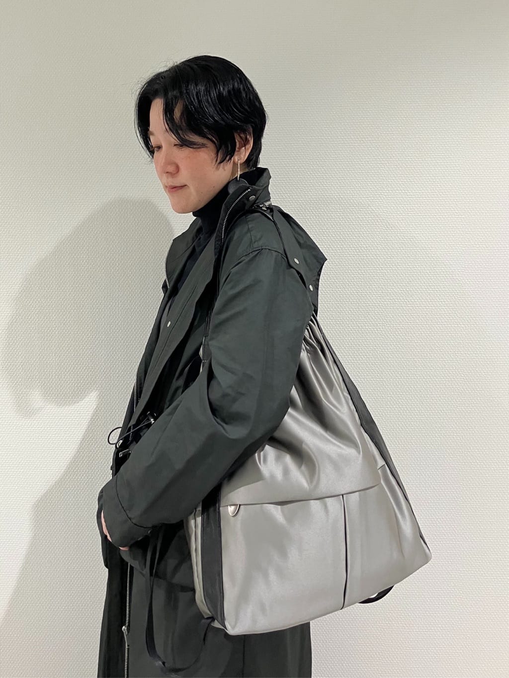 Cさんの「HIROKO HAYASHI｜LUINI SATINE（ルイーニ サティーネ）2wayナップサック」を使ったコーディネート