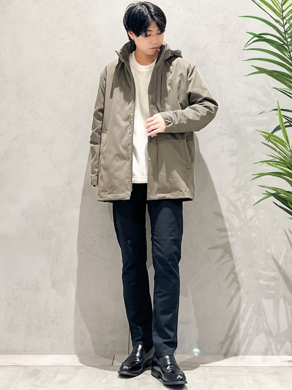 SHI-MAさんの「THE SHOP TK｜【3WAY】中綿ライナー付き カルゼコート　洗濯機OK/ON・OFF対応」を使ったコーディネート