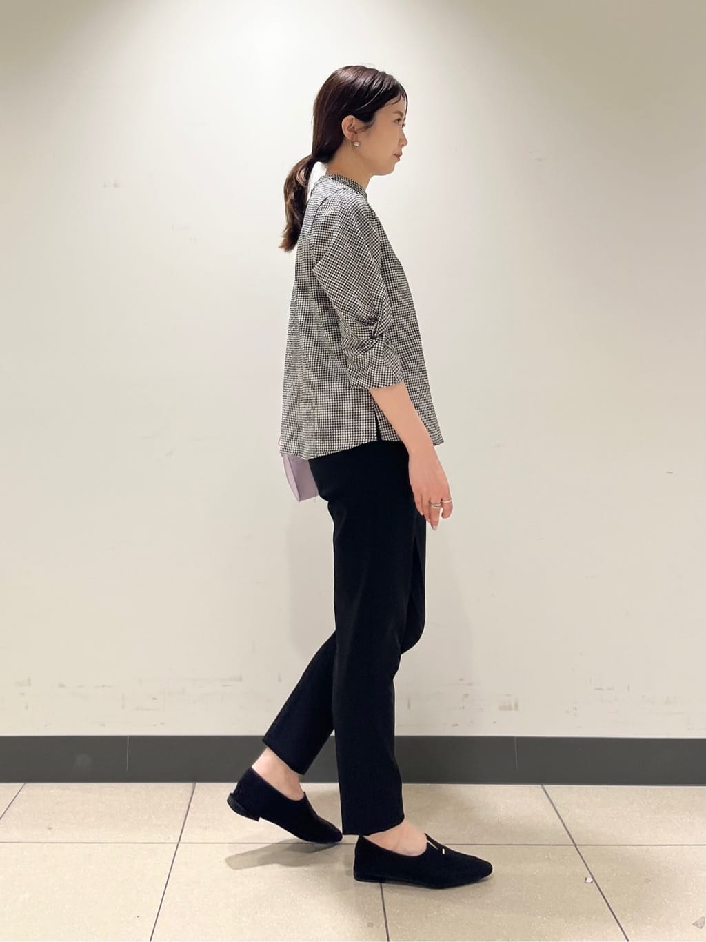 shokoさんの「INDIVI｜【UVケア／吸汗速乾】スリーブデザインブラウス」を使ったコーディネート