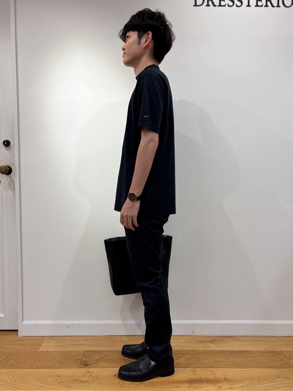 ABEさんの「DRESSTERIOR｜【撥水加工/Safari5月号掲載】ローファー」を使ったコーディネート